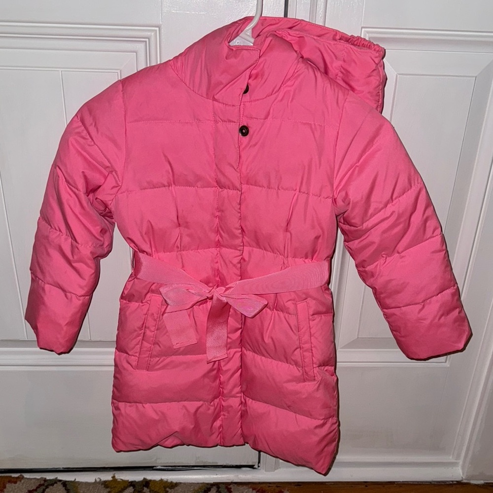 Pink Puffer Coat size 4/5